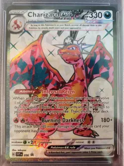 2023 Pokemon Charizard ex 056 Sv: Scarlet & Violet Promo Cards Holo PSA 10 - Image 2