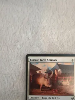 MTG. Curious Farm Animals. TLA C 0014 - Image 2