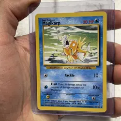 Pokemon TCG Magikarp Base 35/102 Regular NM/MT Vintage Uncommon Pokemon - Image 2