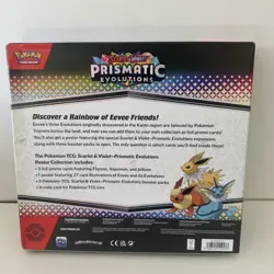 Pokemon TCG SV8.5 Prismatic Evolutions Poster Collection Box Factory Sealed - Image 3