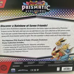 Pokemon TCG SV8.5 Prismatic Evolutions Poster Collection Box Factory Sealed - Image 5