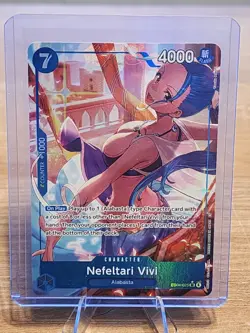 One Piece Nefeltari Vivi EB04-025, Alternate Art OP14 The Azure Sea’s Seven NM - Image 1