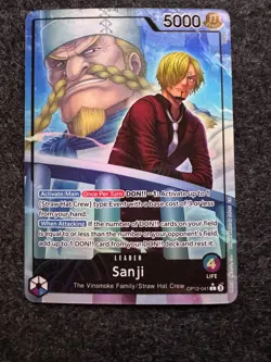 Sanji OP12-041 Leader Alternate Art One Piece Card English Legacy of the Master - Image 1