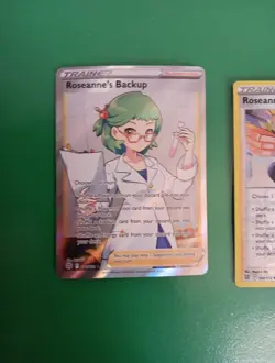 Pokemon TCG Roseanne's Backup Brilliant Stars Holo Ultra Rare Card 172/172 - Image 2