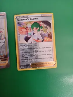 Pokemon TCG Roseanne's Backup Brilliant Stars Holo Ultra Rare Card 172/172 - Image 3