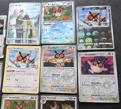 Hoothoot & Noctowl Pokemon TCG 10 CARD LOT Prismatic Evolutions Astral Radiance+ - Image 4