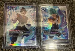 Dragon Ball Fusion World Card Vegito SCR FB02-139 And Sr Alt FB2-061 - Image 1