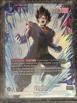 Dragon Ball Fusion World Card Vegito SCR FB02-139 And Sr Alt FB2-061 - Image 2