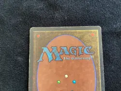 Volcanic Island, Magic the Gathering card revised edition, heavy play condition - Image 5