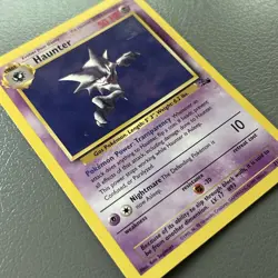 Haunter #21/62 Fossil set 1999 Pokemon TCG Vintage Card WOTC - Image 1