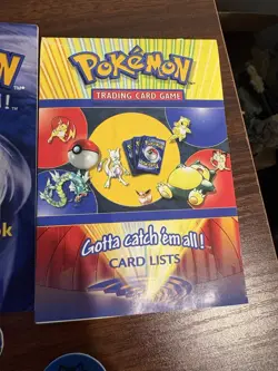 Pokemon trading card Game Empty Brock Theme Deck Gym Heroes w/ Rulebook & coins - Image 4