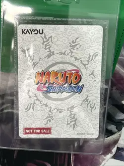 Naruto Uzumaki PSA Magazine Promo Card SEALED - Image 2