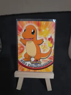 Topps Pokemon Charmander #04 TV Animation Edition Non Foil Card - Red Logo - NM - Image 1