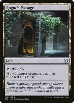 Rogue's Passage - Commander 2019 - Near Mint MTG - Image 1