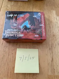 MTG Outlaws of Thunder Junction OTJ Collector Booster Box New Sealed - Image 2