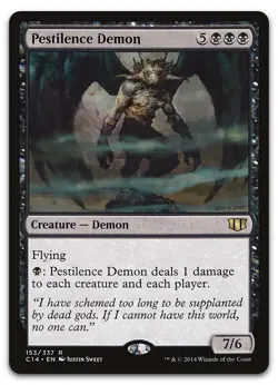 Pestilence Demon #153 (NM) Commander 2014 C14 Magic MTG - Image 1