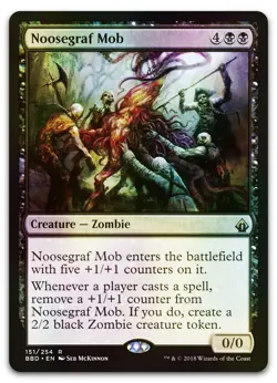 Noosegraf Mob #151 (Foil) (NM) Battlebond BBD Magic MTG - Image 1