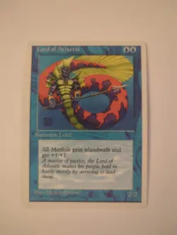 Lord of Atlantis MTG Core Set 4th Edition Regular - Image 1