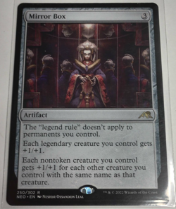 x1 Mirror Box R MTG Kamigawa: Neon Dynasty M/NM, English - Image 1