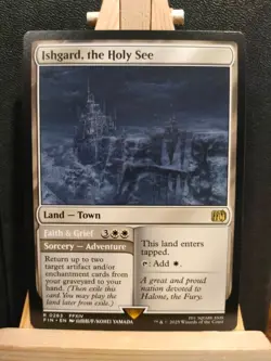 Ishgard, the Holy See - Final Fantasy - Rare - NM (see pics) MTG - Image 1