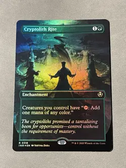 MTG Cryptolith Rite (Borderless) (316) | NM Foil | Innistrad Remastered {INR} - Image 1