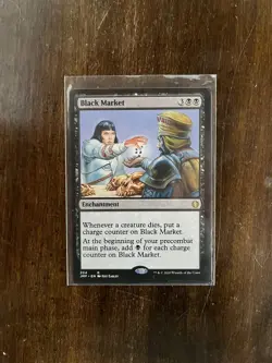 MISPRINT Black Market #204 (NM) Jumpstart JMP Magic MTG (Flipped Back) - Image 3