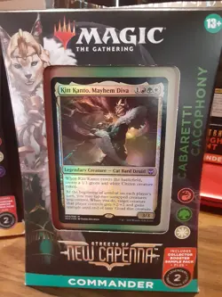 MTG Cabaretti Cacophony Streets of New Capenna Commander Deck Unopened - Image 1