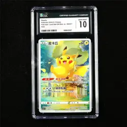 CGC 10 GEM MINT 2024 Pokemon CHN Pikachu 005/011 Holo - Image 1