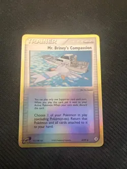 2003 Pokemon Ex Dragom Mr. Briney's Compassion 87/97 Reverse Holo - LP - Image 1