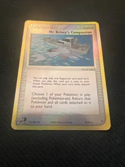 2003 Pokemon Ex Dragom Mr. Briney's Compassion 87/97 Reverse Holo - LP - Image 3