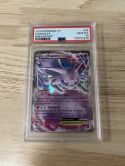 Espeon Ex Pokemon XY Breakpoint #52 PSA 10 - Image 1