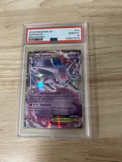 Espeon Ex Pokemon XY Breakpoint #52 PSA 10 - Image 2