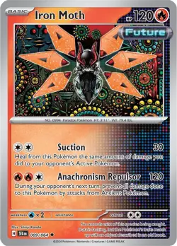 Iron Moth - 009/064 Shrouded Fable Pokemon - NM/MINT - Image 1