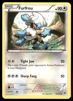 Pokemon TCG Pokemon Furfrou Furfrou Uncommon Regular - Image 1