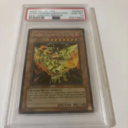 PSA 10 Yu-Gi-Oh! 2005 Sacred Phoenix of Nephthys EEN-ENSE3 Secret Rare - Image 2