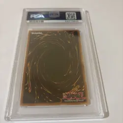 PSA 10 Yu-Gi-Oh! 2005 Sacred Phoenix of Nephthys EEN-ENSE3 Secret Rare - Image 3