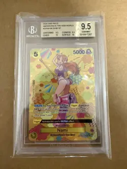 One Piece Nami SP ENG #OP08-106 Emperors in the New World OP09 BGS 9,5 - Image 1