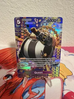 Queen One Piece Card ST04-005 OP08-SPECIAL Alt Art English Edition - Image 1