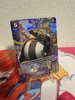 Queen One Piece Card ST04-005 OP08-SPECIAL Alt Art English Edition - Image 2