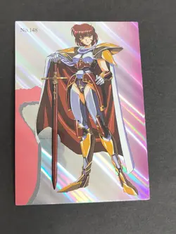 Holo Langrisser III Trading Card Flare Japan Rare 148 SP special game psx eb45 - Image 1
