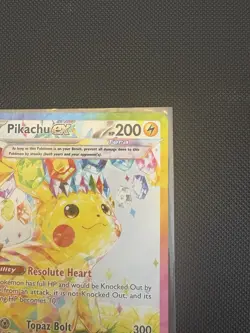 Pokemon Pikachu TCG EX Card 238/191 SIR Surging Sparks *W/ Corner Ding* - Image 4