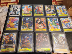 ONE PIECE ST29 STARTER DECK EGGHEAD FULL ART COMPLETE 14 CARD SET ENGLISH - Image 2