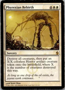 Phyrexian Rebirth R Mirrodin Besieged 15 MP Normal - Image 1