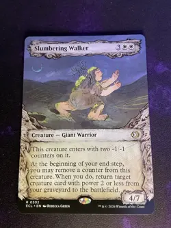 MTG * Slumbering Walker (Showcase) Lorwyn Eclipsed * 1X * NM - Image 1