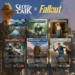 PRESALE: Beyond Vault 33 ✨NON-FOIL ✨ Secret Lair x Fallout Rad MTG Magic - Image 1