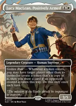 PRESALE: Beyond Vault 33 ✨NON-FOIL ✨ Secret Lair x Fallout Rad MTG Magic - Image 3