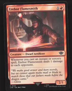 Erebor Flamesmith 122 Magic: the gathering The Lord of The Rings Near Mint - Image 1
