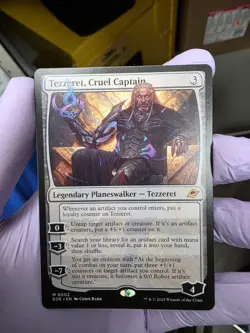 MTG Edge of Eternities Tezzeret, Cruel Captain mythic #0002 planeswalker - Image 1