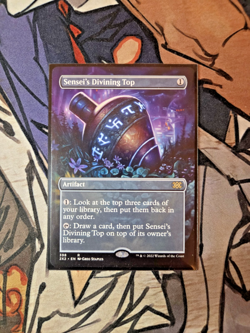 MTG Sensei's Divining Top Double Masters 2022 - NM Borderless Regular - Image 1