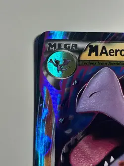 2016 POKEMON BLACK STAR PROMO MEGA AERODACTYL EX #XY98 HOLO - Image 4